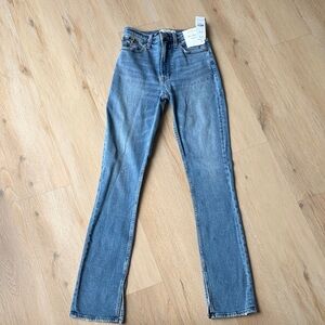 Abercrombie & Fitch Denim Blue Straight Leg Jeans